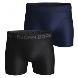 automaat Eik Kwaadaardig Björn Borg Solid Microfiber Lightweight 2x Boxer Shorts