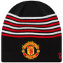 Manchester United New Era Striped Skully cappello invernale