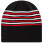 Manchester United New Era Striped Skully Beanie