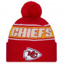 Kansas City Chiefs New Era NFL Sideline 2024 Sport Knit cappello invernale