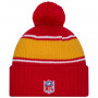 Kansas City Chiefs New Era NFL Sideline 2024 Sport Knit cappello invernale