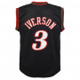 Allen Iverson 3 Philadelphia 76ers 2000-01 Mitchell & Ness Swingman Away maglia per bambini