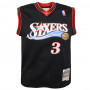 Allen Iverson 3 Philadelphia 76ers 2000-01 Mitchell & Ness Swingman Away dječji dres