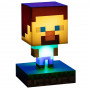 Minecraft Steve Paladone Icon Light lučka V2