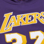 Magic Johnson 32 Los Angeles Lakers 1984 M&N Name & Number Fleece Hoodie duks s kapuco 