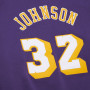 Magic Johnson 32 Los Angeles Lakers 1984 M&N Name & Number Fleece Hoodie pulover s kapuco 