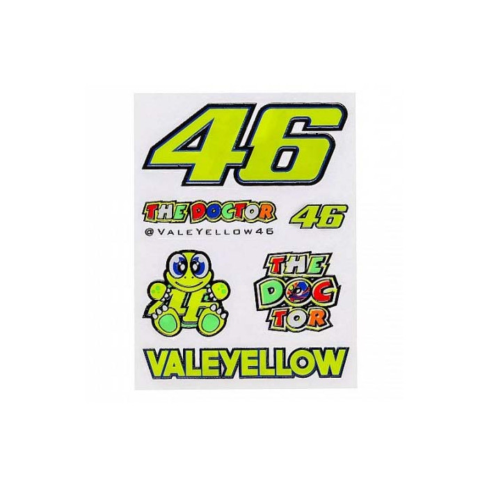 Valentino Rossi VR46 Aufkleber 