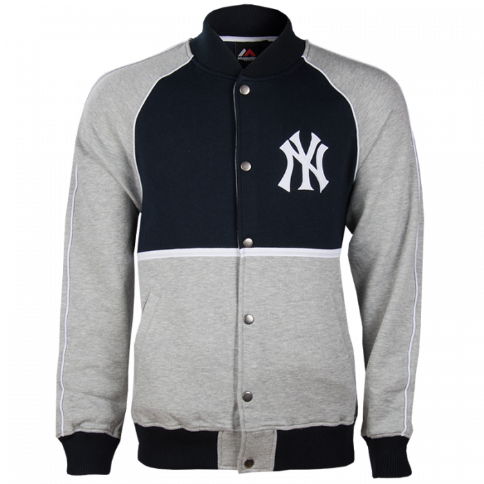 Majestic New York Yankees Varsity Jacket in Green for Men