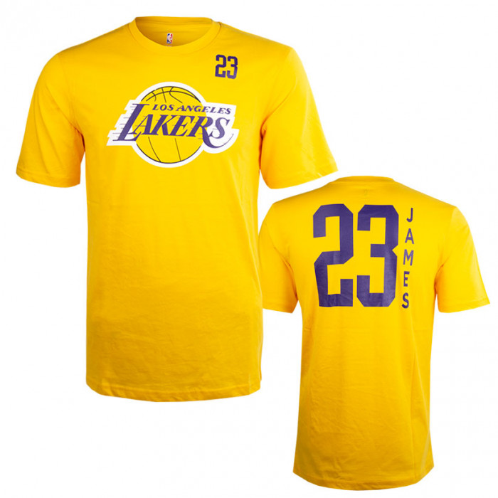 Park Ave La Lakers LeBron James F/B Design T-Shirt Size: XL