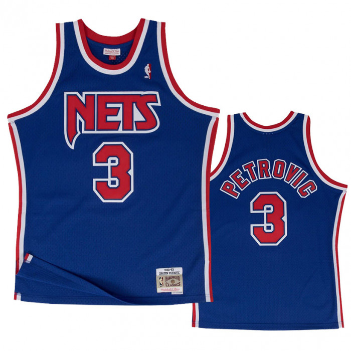 Swingman Jersey New Jersey Nets 1992-93 Drazen Petrovic