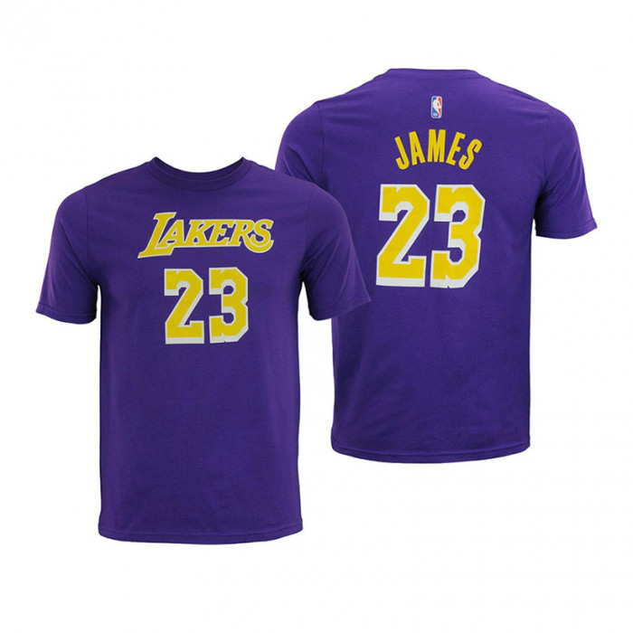 LA Lakers Lebron James 23 Jersey Purple Youth Kids Size 10-12