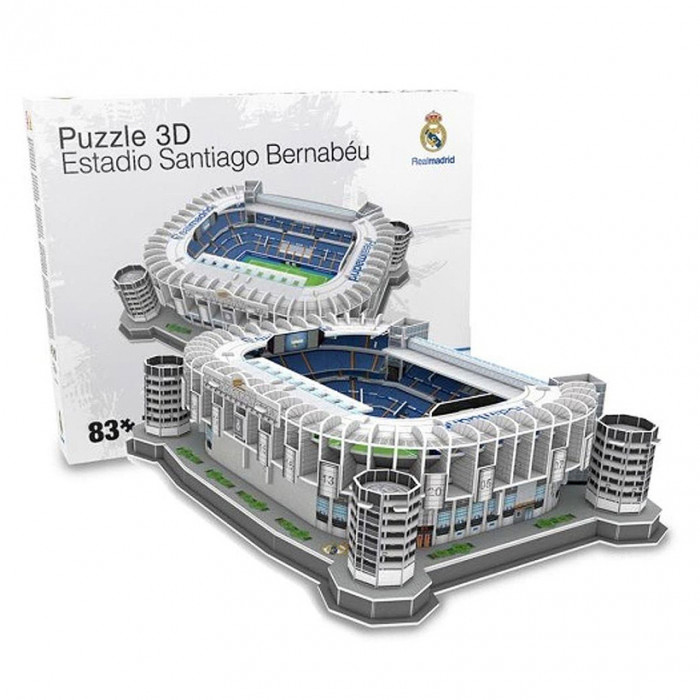 Wat leuk paradijs auteur Real Madrid Santiago Bernabeu 3D Stadium puzzle