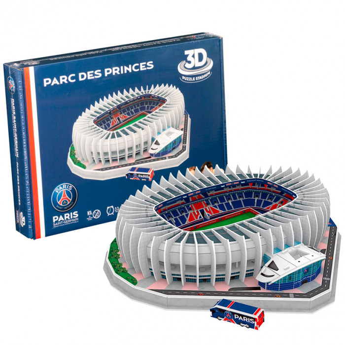 Le Parc Des Princes Stadium 'Paris Saint-Germain' 3D Cardboard Structural  Puzzle – Winston Puzzles