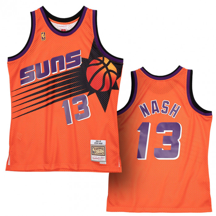 Youth Mitchell & Ness Steve Nash White Phoenix Suns 1996/97