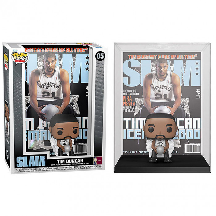 Funko POP! NBA Basketball Tim Duncan SLAM Magazine San Antonio