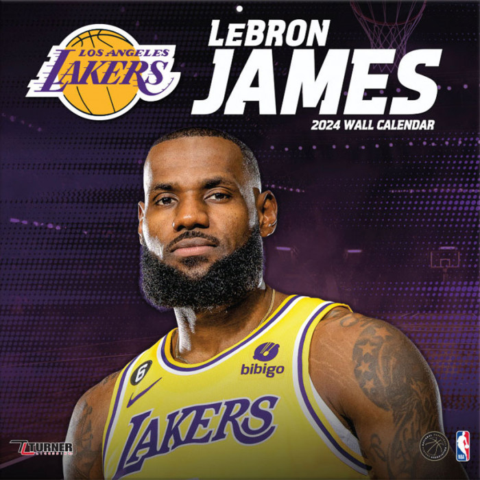Lebron James Los Angeles Lakers Calendar 2024