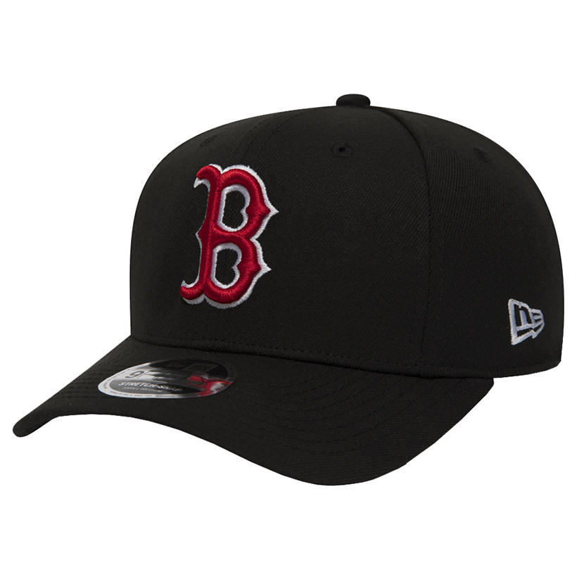 New Era 9Fifty Stretch-Snap Boston Red Sox Side Patch - Burned Sports