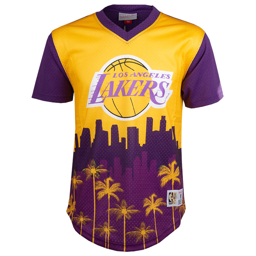 Mitchell Ness NBA 17X Trophy TD Tee Los Angeles Lakers Tee S