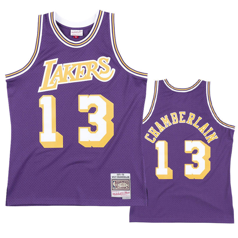 Los Angeles Lakers Mitchell & Ness Hardwood Classics Team Heritage Fashion  Jersey - Blue