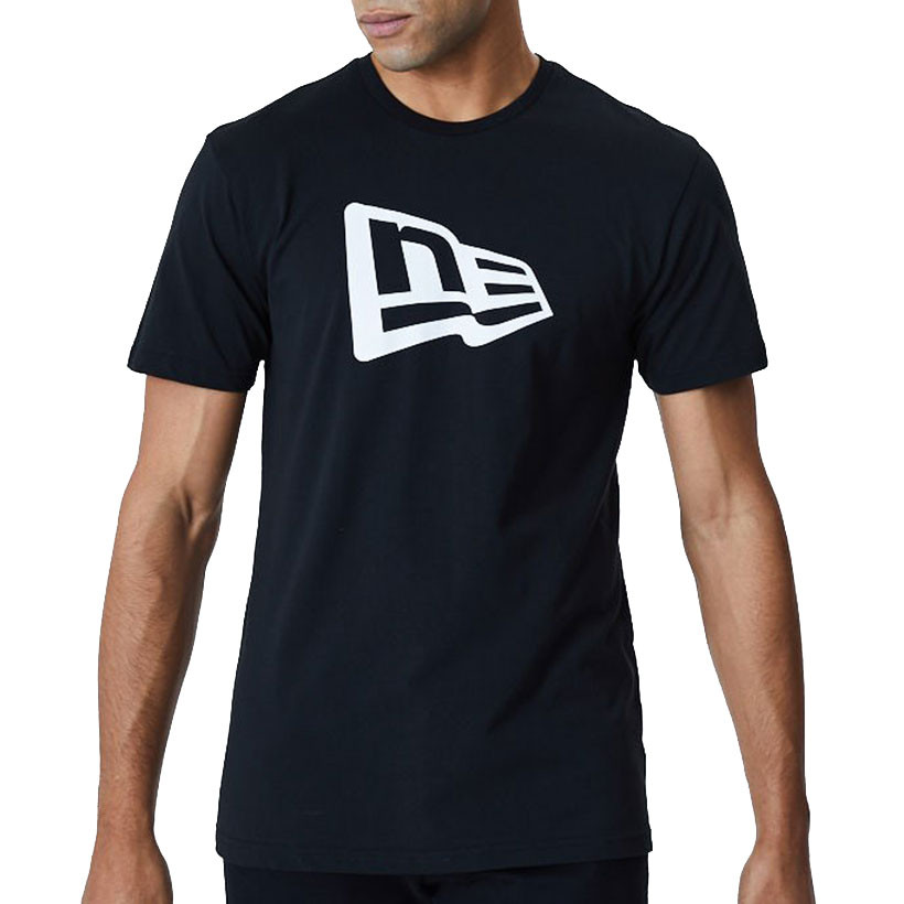 New Era Essential Flag Black T-Shirt