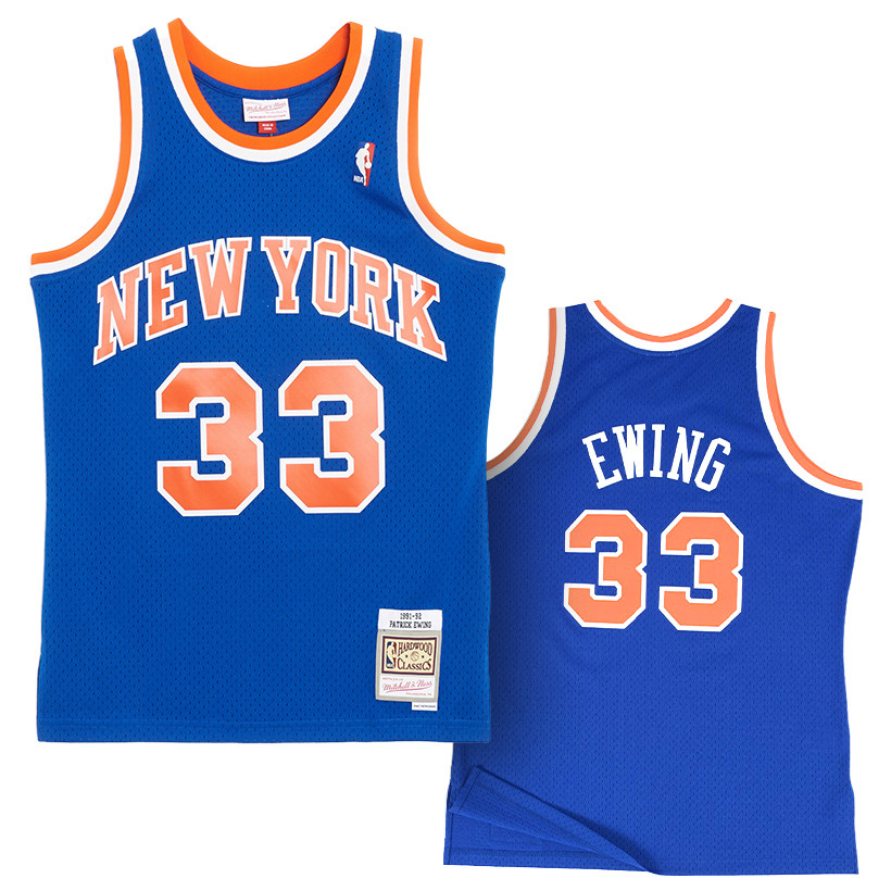 Men's Mitchell & Ness New York Knicks NBA 1991-92 Away Swingman Basketball  Shorts