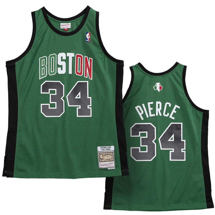 BOSTON CELTICS PAUL PIERCE 2004 NIKE SWINGMAN NBA BASKETBALL JERSEY 3XL –  The Felt Fanatic