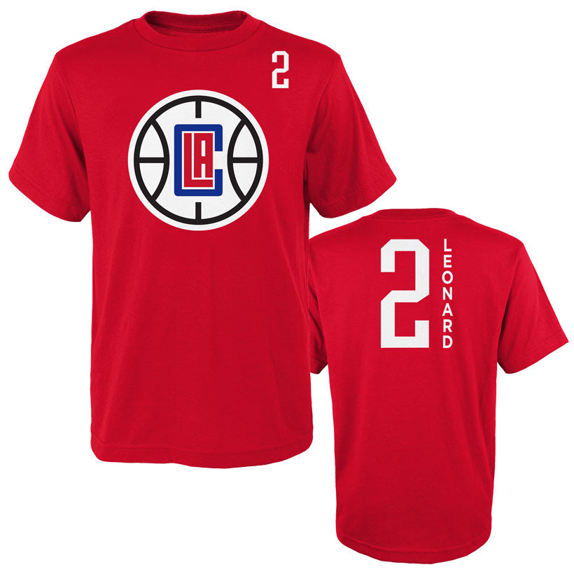 Kawhi Leonard Los Angeles Clippers Slam Cover Tee Shirt NBA