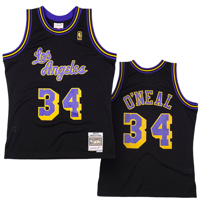 Buy NBA LOS ANGELES LAKERS 1996 AUTHENTIC SHOOTING SHIRT SHAQUILLE