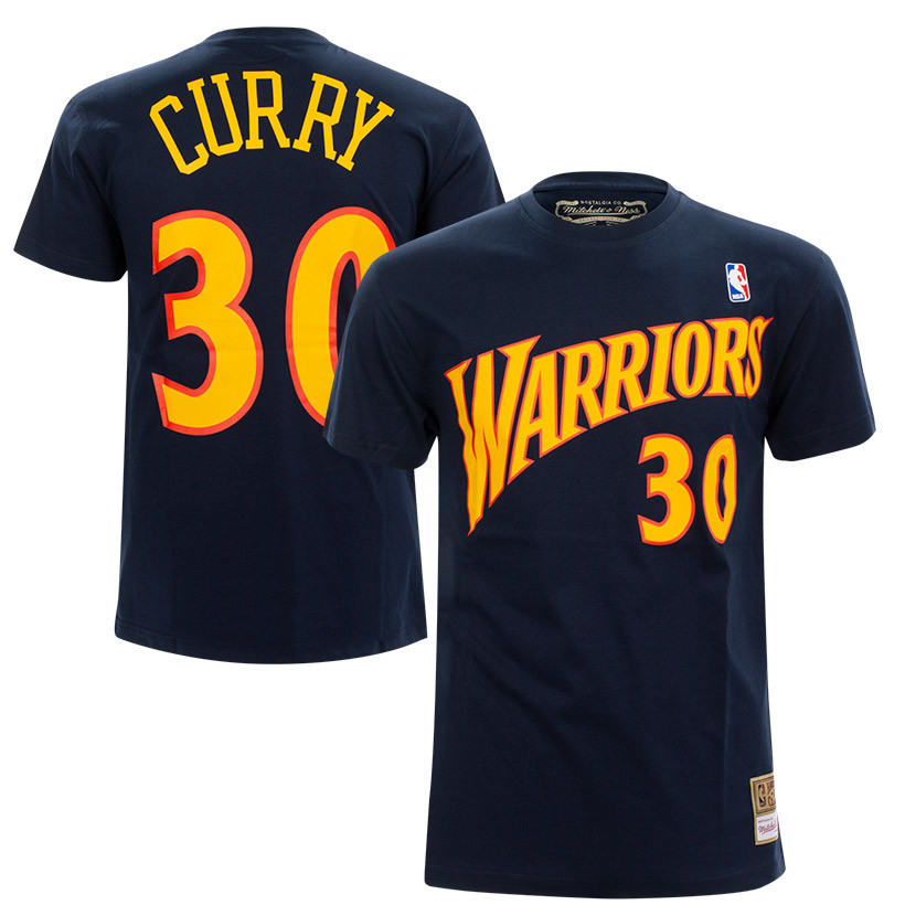 adidas Men's Short-Sleeve Stephen Curry Golden State Warriors