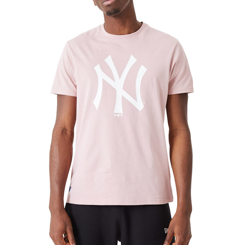 T-shirts New Era League Essentials Cf Tee New York Yankees Pastel Pink