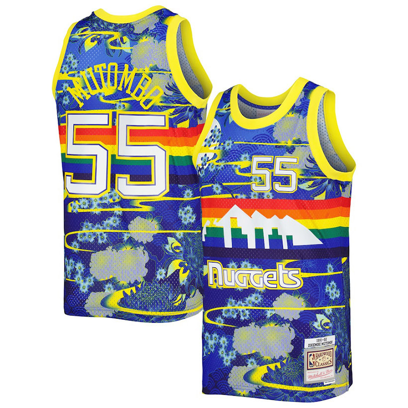 Dikembe Mutombo Denver Nuggets Mitchell & Ness 1991-92 Authentic