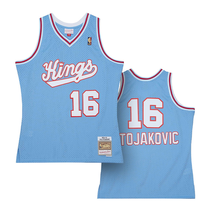 Official NBA Sacramento Kings Peja Stojakovic jersey pacers hornets mavs  draft