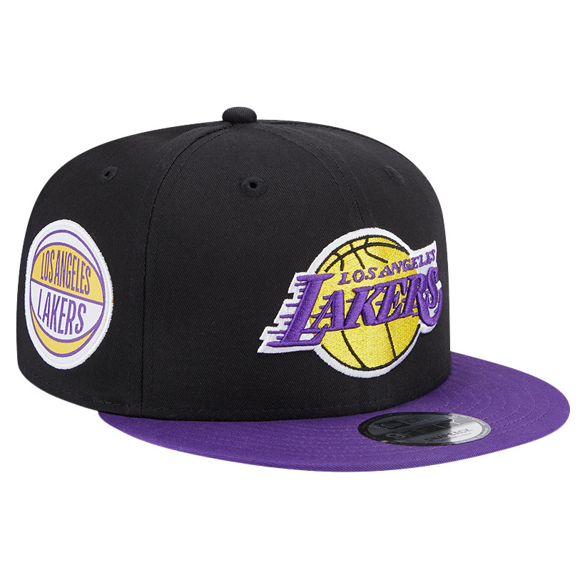 Caps Mitchell & Ness NBA Lakers B2B Snapback Hwc Los Angeles Lakers Purple/  Yellow