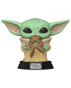 Star Wars: The Mandalorian The Child with Frog Funko POP! Figurine