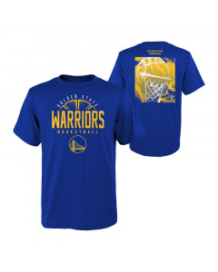 Golden State Warriors Mitchell & Ness Game Winning Shot Mesh V-Neck T-Shirt