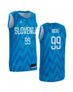 JordansSecretStuff Goran Dragic Slovenia EuroLeague Basketball Jersey Custom Throwback Retro Jersey 4XL