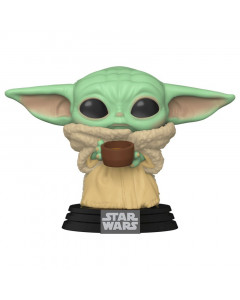 Star Wars: The Mandalorian The Child with Cup Funko POP! Figura
