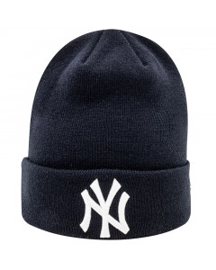 New York Yankees New Era Essential Navy Cuff Beanie