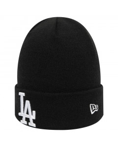 Los Angeles Dodgers New Era Essential Black Cuff Beanie