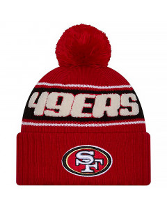 San Francisco 49ers New Era NFL Sideline 2024 Sport Knit cappello invernale