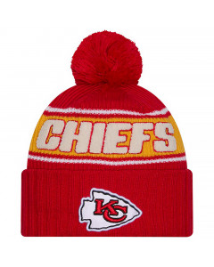 Kansas City Chiefs New Era NFL Sideline 2024 Sport Knit cappello invernale