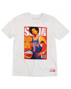 Allen Iverson Philadelphia 76ers Mitchell and Ness Slam T-Shirt