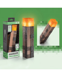 Minecraft Nobel Collection Illuminating Torch Fackel Lampe