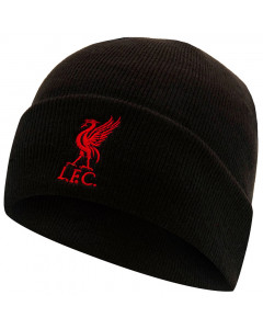 Liverpool Black Cuff Beanie