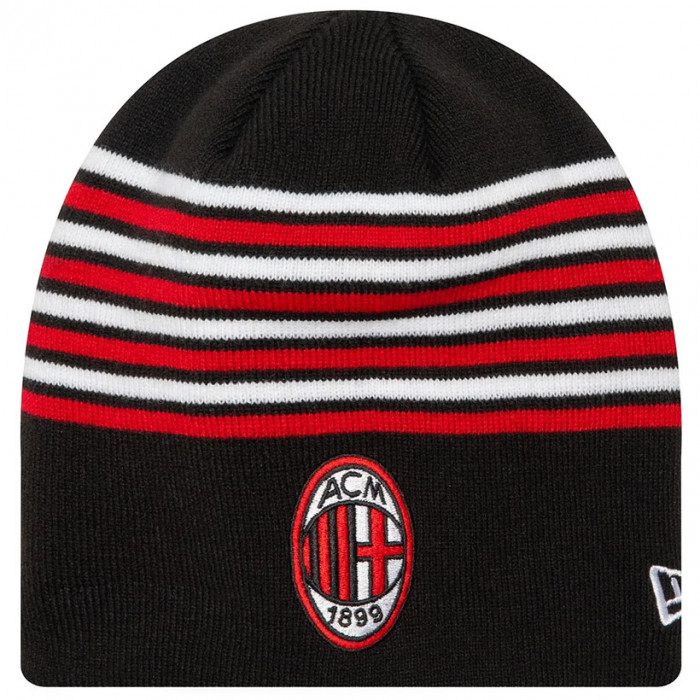 AC Milan New Era Striped Skull cappello invernale