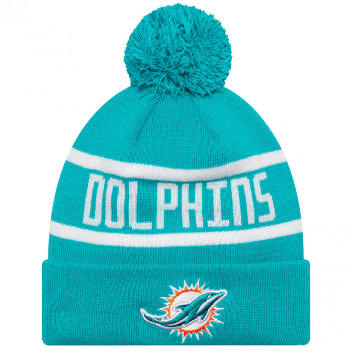 Miami Dolphins New Era Official Team Colour Jake Beanie