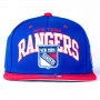 New York Rangers Mitchell & Ness 2 Tone Team Arch Snapback cappellino