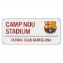 FC Barcelona Camp Nou Stadium Street Sign