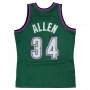 Ray Allen 34 Milwaukee Bucks 1996-97 Mitchell & Ness Swingman Jersey