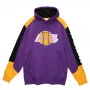 Los Angeles Lakers Mitchell & Ness Fusion Kapuzenpullover Hoody